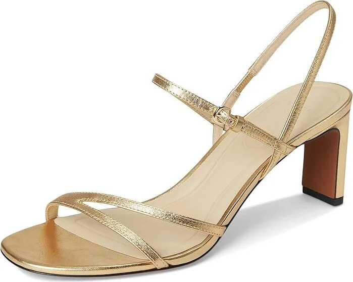 Vince Marcela Strappy Sandals Women's Sandals Gold : 8.5 M, Leather - Image 5