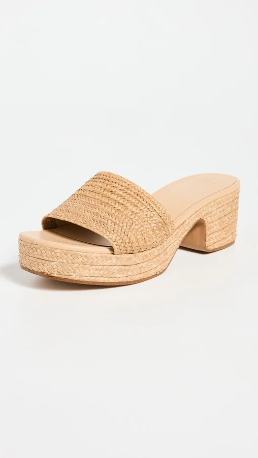 Vince Margo Raffia Sandals - Image 2