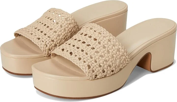 Vince Margo Women's Shoes Birchsand Woven Leather : 7.5 M