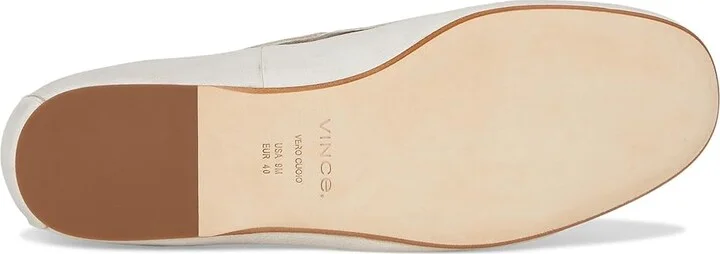 Vince Marin Women's Shoes White/Sabbia Leather : 10 M, Suede - Image 3