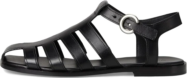 Vince Melina Women's Wedge Shoes Black Leather : 6.5 M - Image 6