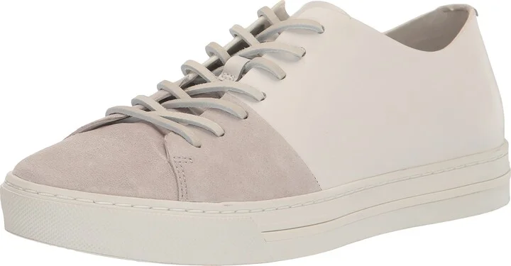 Vince Mens Collins Sneaker White Leather Color Block 7.5 M