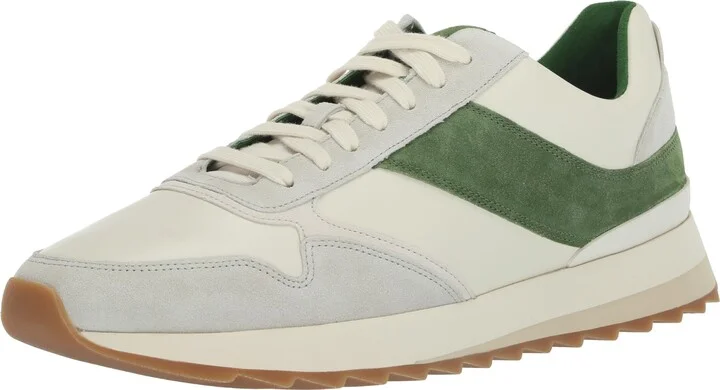 Horchata/Palmleaf White Suede