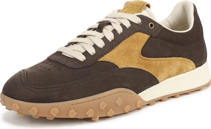 Vince Mens Fletcher Cord Sneaker Cocoa/Golden Desert Nubuck 10 M