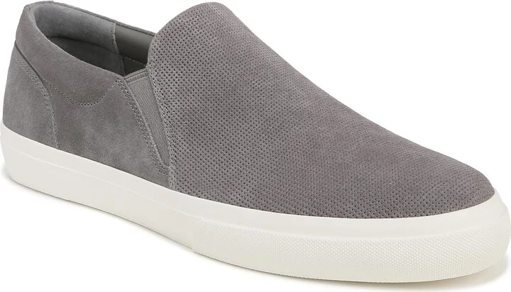 Smoke Grey Suede