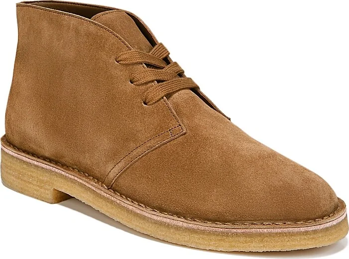 Vince Men's Lafayette Vicuna Brown Chukka Boot