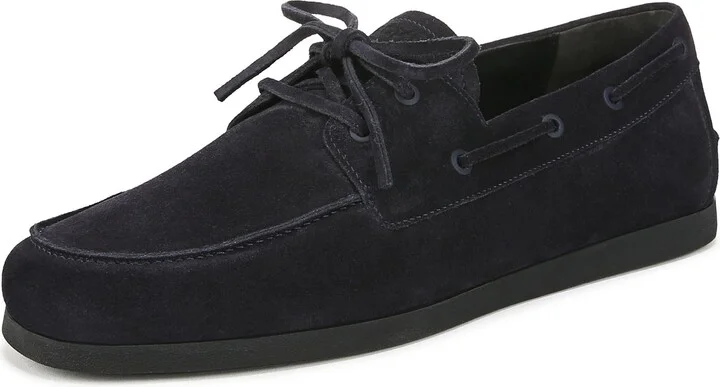 Vince Mens Marin Boat Shoe Nightblue Suede 9.5 M