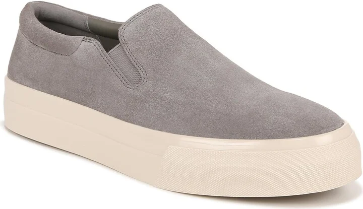 Smoke Grey Suede