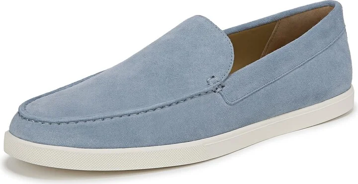 Vince Mens Sonoma Loafer Lake Blue Suede 9 M
