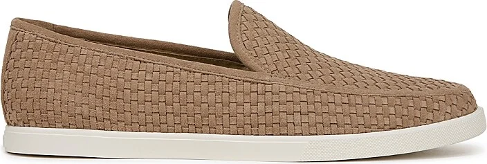 Vince Men's Sonoma Suede Basketweave Loafers
