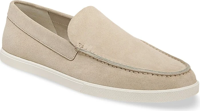 Vince Men's Suede Sonoma Moc Toe Loafers