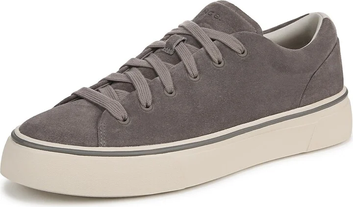 Vince Mens Vallejo Sneaker Smoke Grey Suede 11 M