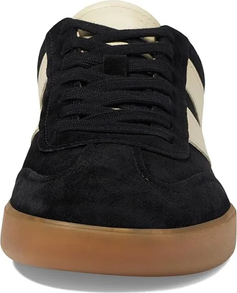 Vince Oasis-M Lace-Up Retro Sneakers Men's Shoes Black Suede : 9 M, Leather/Rubber/Suede - Image 5