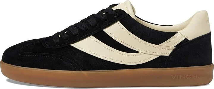 Vince Oasis-M Lace-Up Retro Sneakers Men's Shoes Black Suede : 9 M, Leather/Rubber/Suede - Image 6