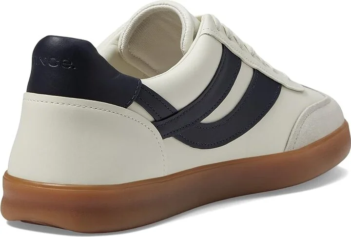 Vince Oasis-M Lace-Up Retro Sneakers Men's Shoes Foam White/Night Blue Leather : 13 M, Leather/Rubber/Suede - Image 4