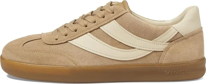Vince Oasis-M Lace-Up Retro Sneakers Men's Shoes New Camel Beige Suede : 7 M, Leather/Rubber/Suede - Image 6