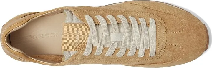 Vince Oasis Runner Ii Lace-up Shoes Women's Shoes Bright Sable Beige Suede : 8.5 M - Image 2
