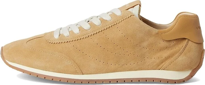 Vince Oasis Runner Ii Lace-up Shoes Women's Shoes Bright Sable Beige Suede : 8.5 M - Image 6