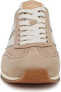 Vince Oasis Runner Lace-Up Sneakers Women's Shoes New Camel Suede : 11 M, Leather - Image 4