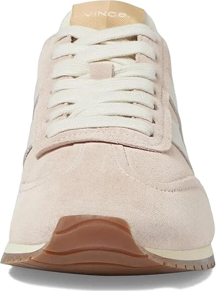 Vince Oasis Runner Lace-Up Sneakers Women's Shoes Rose Water Suede : 7 M, Leather - Image 5