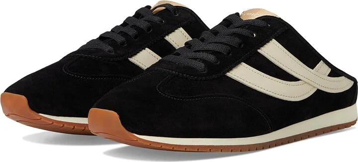 Vince Oasis Runner Mule Mule Shoes Women's Shoes Black/Moonlight : 9 M, Leather