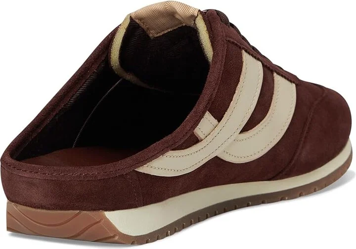 Vince Oasis Runner Mule Mule Shoes Women's Shoes Chili Brown/Moonlght : 9.5 M, Leather - Image 4