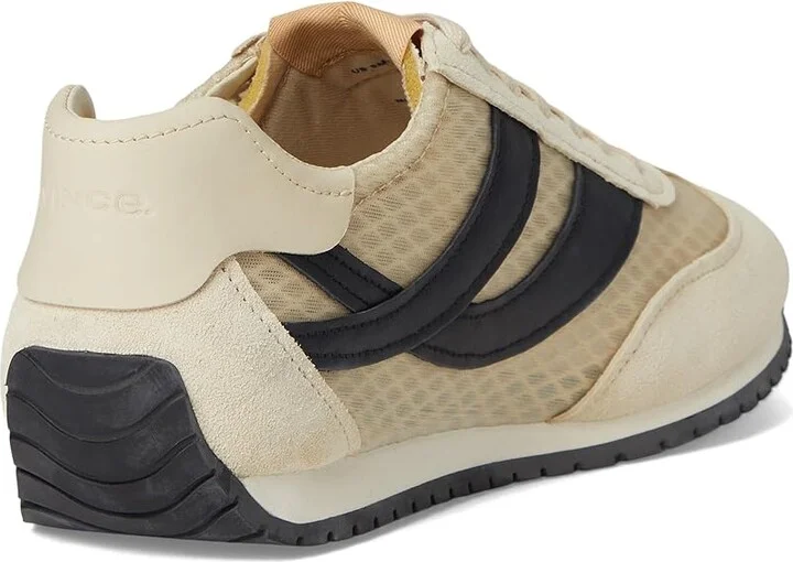 Vince Oasis Runner-W Women's Shoes Moonlight/Black Mesh : 6 M, Leather - Image 4