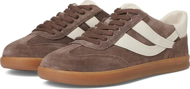 Vince Oasis-w Lace-up Shoes Women's Shoes Koala Taupe/Flax : 6 M, Leather