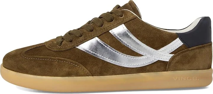 Vince Oasis-w Lace-up Shoes Women's Shoes Militare/Silver : 9.5 M, Leather - Image 6
