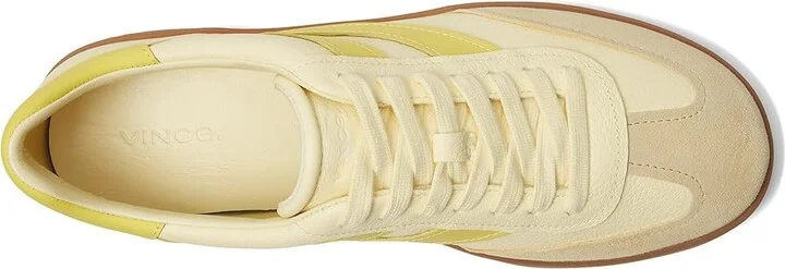 Vince Oasis-w Lace-up Shoes Women's Shoes Straw Seed Yellow Leather : 5.5 M - Image 2