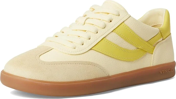 Vince Oasis-w Lace-up Shoes Women's Shoes Straw Seed Yellow Leather : 5.5 M - Image 5