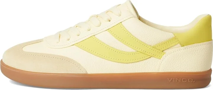 Vince Oasis-w Lace-up Shoes Women's Shoes Straw Seed Yellow Leather : 5.5 M - Image 6