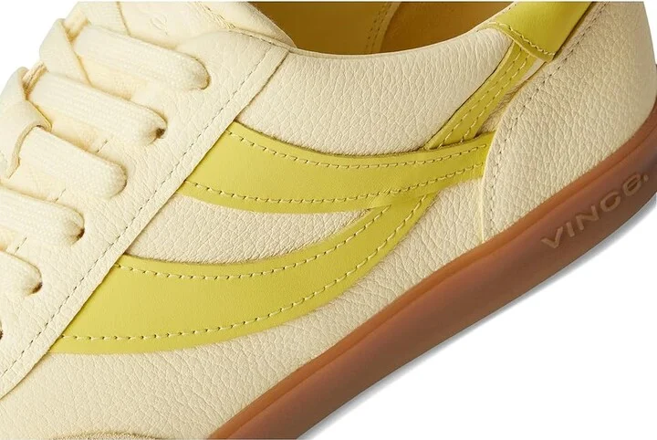 Vince Oasis-w Lace-up Shoes Women's Shoes Straw Seed Yellow Leather : 5.5 M - Image 7