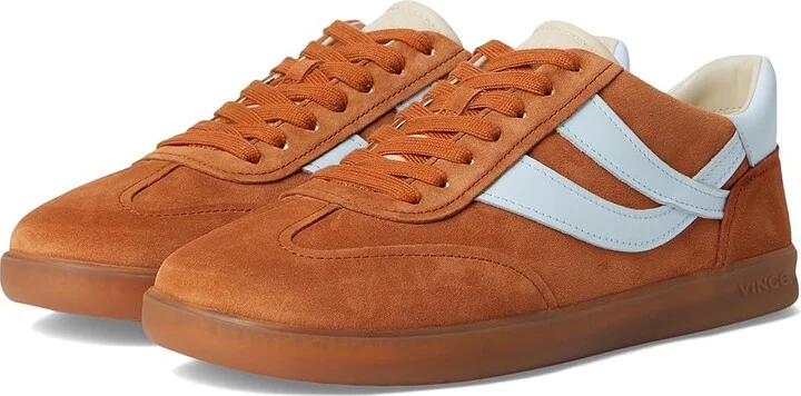 Vince Oasis-w Lace-up Shoes Women's Shoes Vintage Ember/Celeste Leather : 8.5 M