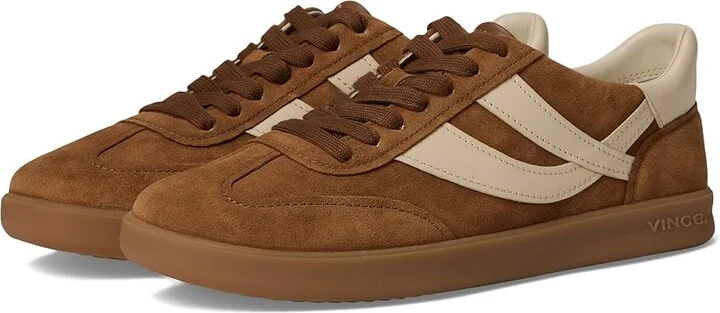 Vince Oasis-W Oxfords Women's Shoes Elm Wood Brown Suede : 10 M