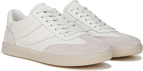 Vince Oasis Women's Shoes Chalk White Leather : 10 M, Leather/Rubber/Suede