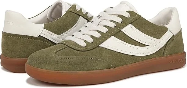 Vince Oasis Women's Shoes Fern Green Suede : 7 M, Leather/Rubber/Suede