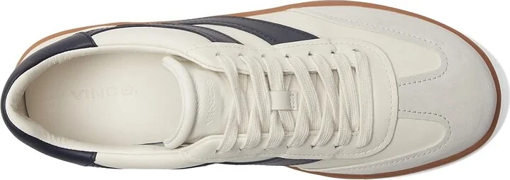 Vince Oasis Women's Shoes Foam White/Night Blue Leather : 7 M, Leather/Rubber/Suede - Image 2