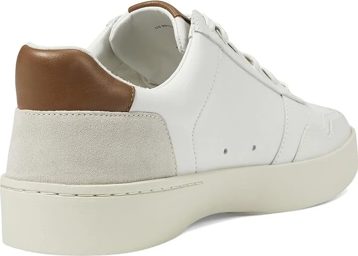 Vince Peyton Lace-Up Sneakers Men's Shoes Chalk White Leather : 11 M - Image 4