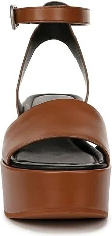 Vince Phillipa Women's Sandals Sequoia Brown Leather : 8 M - Image 4