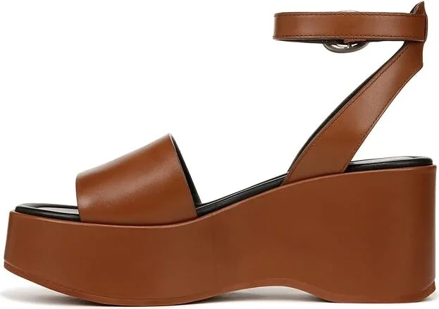 Vince Phillipa Women's Sandals Sequoia Brown Leather : 8 M - Image 5