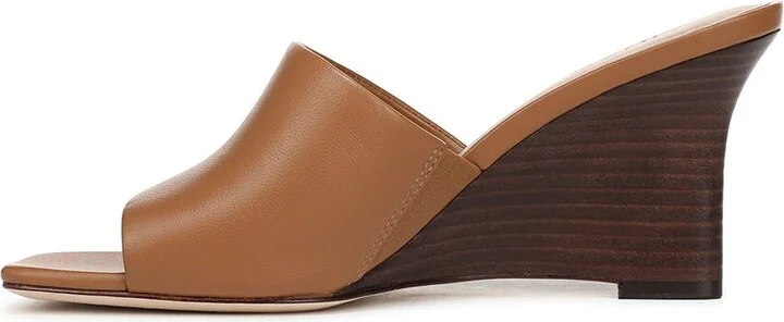 Vince Pia Leather Wedge Sandal - Image 2