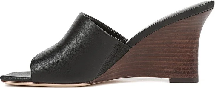 Vince Pia Leather Wedge Sandal - Image 2