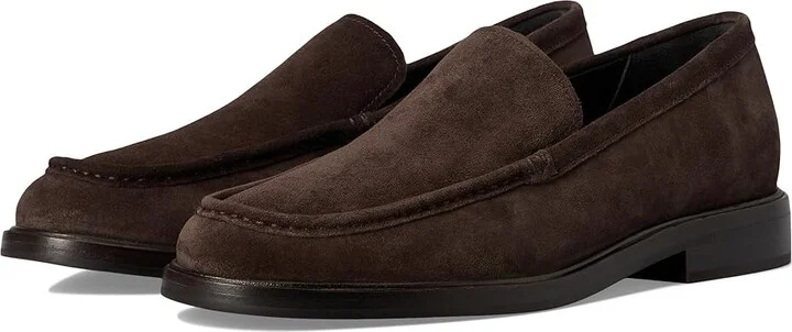 Vince Rafael Slip-ons Men's Lace Up Wing Tip Shoes Cocoa Brown Suede : 11.5 M