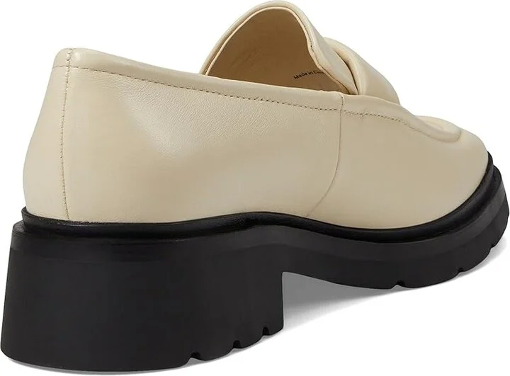 Vince Robin Leather Loafer Women's Slip on Shoes Moonlight White Leather : 10 M, Leather/Rubber - Image 4