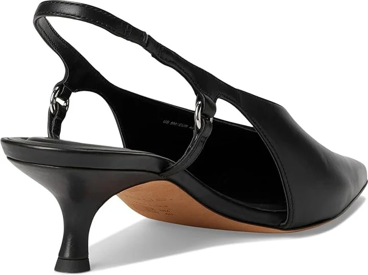Vince Sabrina High Women's Heels Black Leather : 6.5 M - Image 4