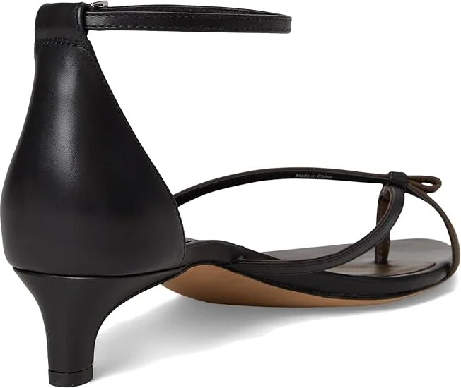 Vince Siri Thong Sandals Women's Sandals Black/Nutwood Leather : 8 M - Image 4
