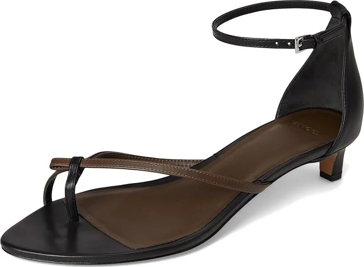 Vince Siri Thong Sandals Women's Sandals Black/Nutwood Leather : 8 M - Image 5