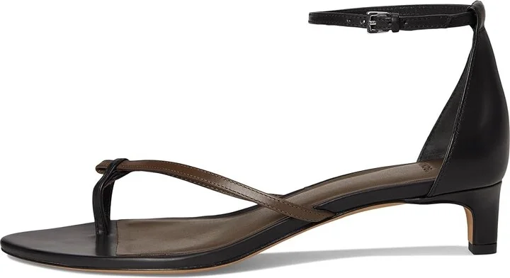Vince Siri Thong Sandals Women's Sandals Black/Nutwood Leather : 8 M - Image 6