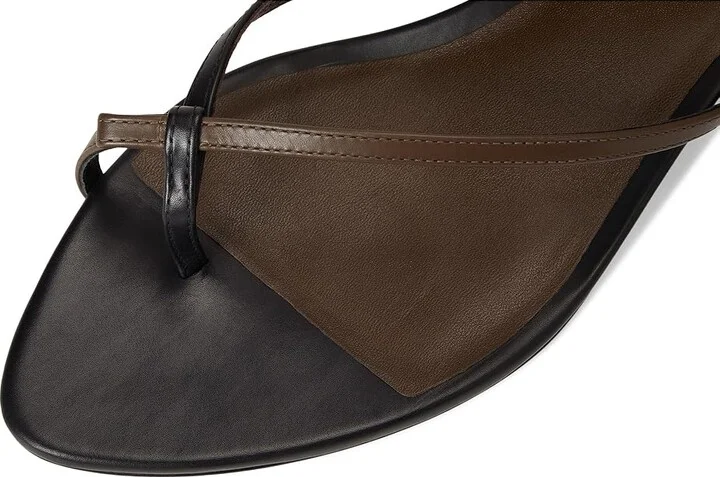 Vince Siri Thong Sandals Women's Sandals Black/Nutwood Leather : 8 M - Image 7